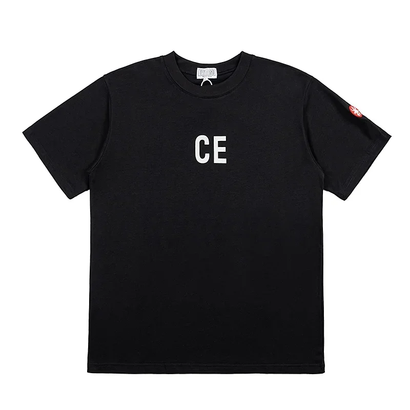 2024 Newest Cav Empt Loose Short Sleeve Men Woman Robot Print Fashion T-shirts C.E Casual Couple Top Tee