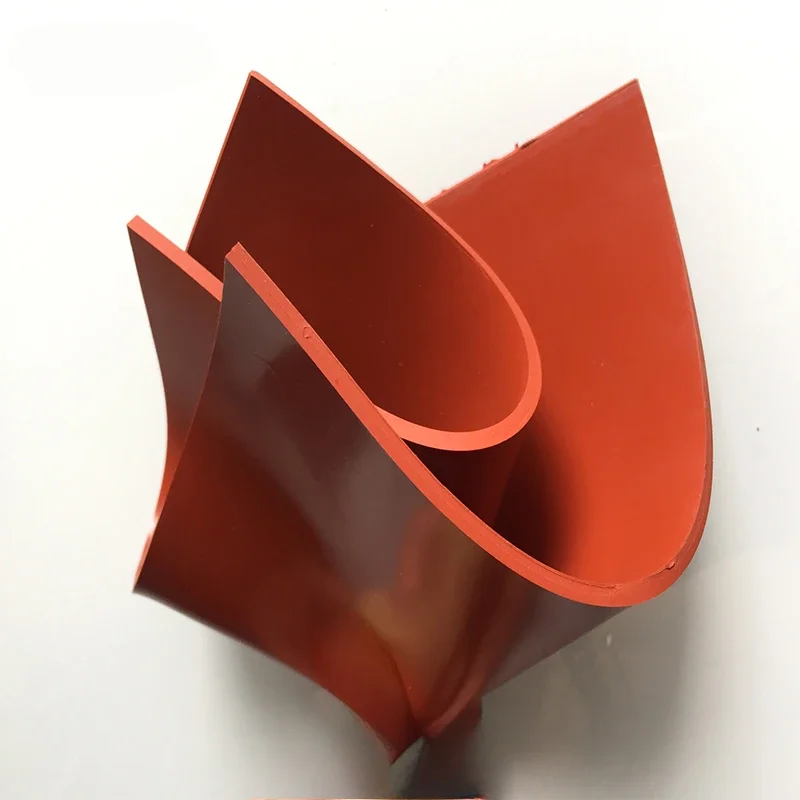

Silicone Rubber Sheet Red Black Translucent Plate Mat High Temperature Resistance 1mm 2mm 3mm 4mm 5mm 500x500mm Silikon Rubber