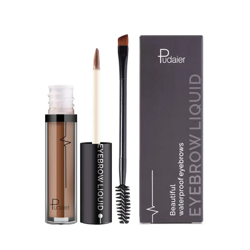 PUDAIER Long-Lasting Eyebrow Styling Cream Waterproof Sweatproof No Blooming Brow Enhancers Kits Semi-Permanent Brows Gel