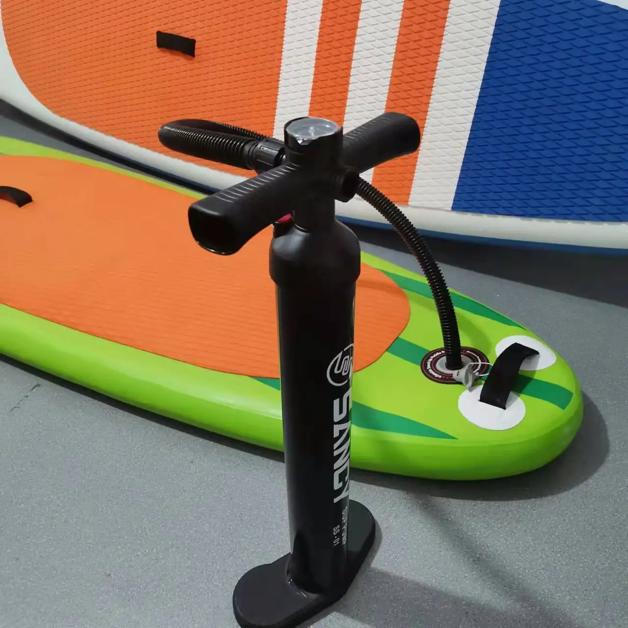 

15 PSI High Pressure Hand Air Pump for Inflatable Boat Kayak Double Action compressor Air Pump