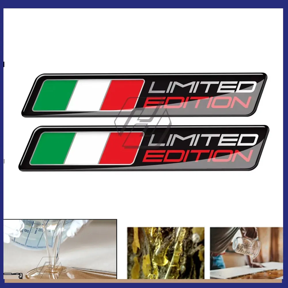 

For PIAGGIO VESPA Sticker for Aprilia Ducati Italy Flag Sticker Italia Limited Edition Sticker for Car Styling Decals