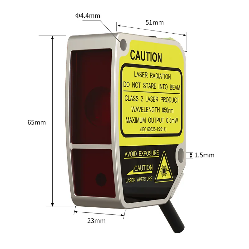 

FLR--85-AA-M Цифровой OLED-дисплей 10-30 В постоянного тока Высокоточный лазерный датчик расстояния смещения 420 мм