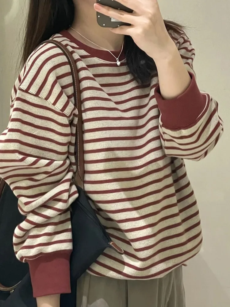 Autumn And Winter Women's Hoodie Fashionable, Comfortable, Loose, Casual Temperament, Versatile For Commuting, Simple Hoodie