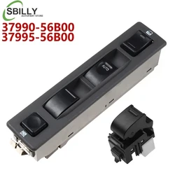 Car 37990-56B00 Power Window Master Control Switch for Suzuki Sidekick 1992-1998 for Geo Tracker Vitara 3799056B00 3799556B00