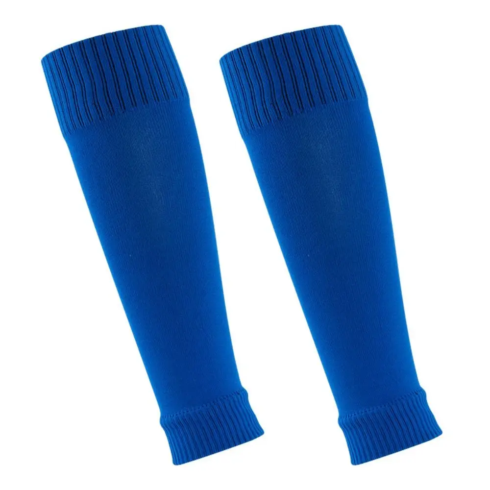

1 pair Breathable Sports Sock Sleeves Solid Color Elasticity Football Sock Sleeves Soft Knee Protection Calf Stockings