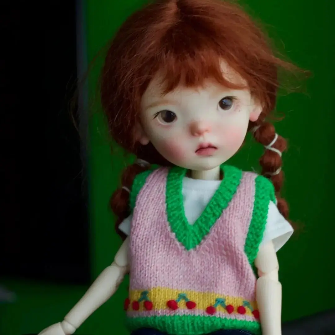 

SD BJD кукла 1/6 doudou blue Tsutsu милая девушка нежный макияж высокое качество подвижная шарнирная кукла новая игрушка