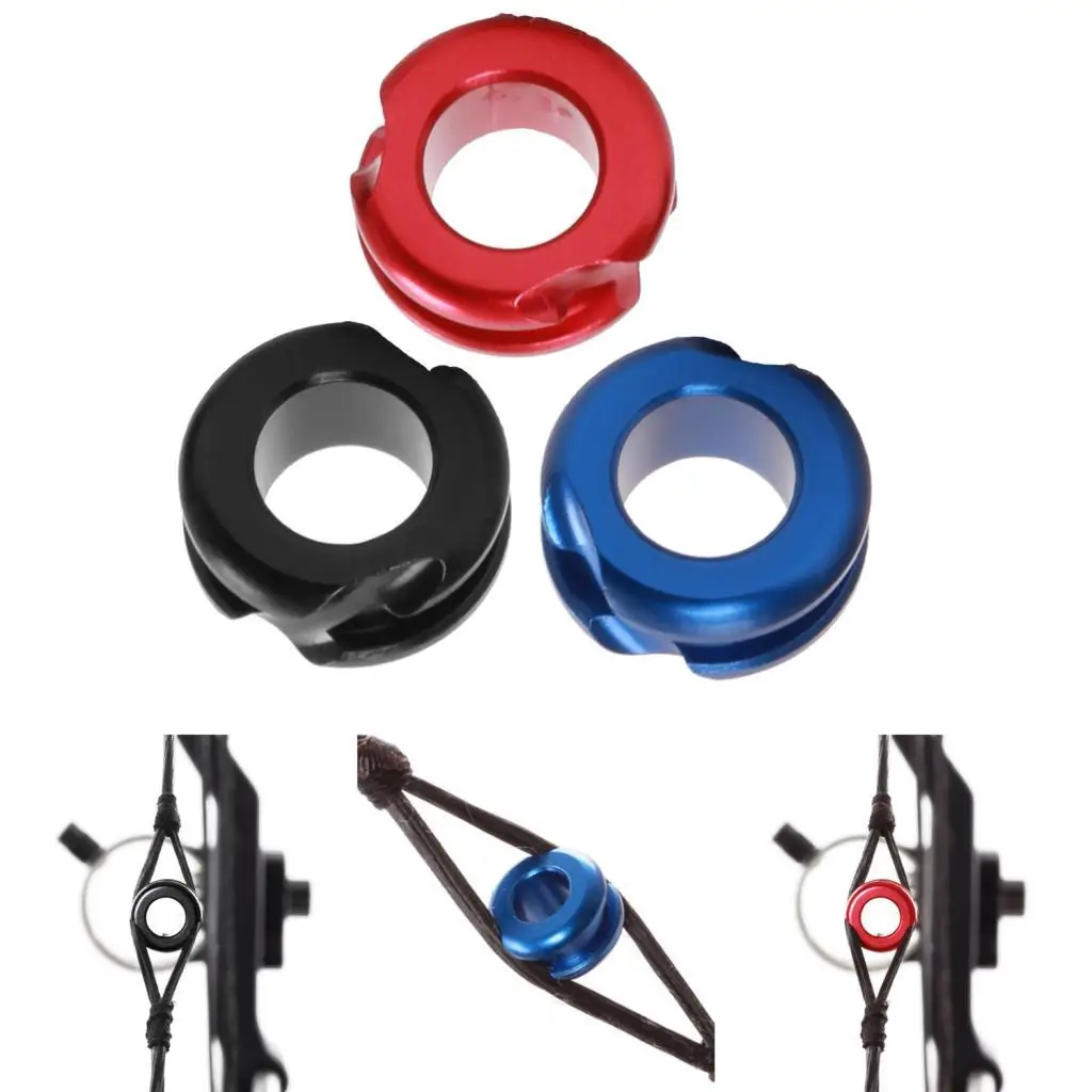 Hunter Bow Accessories Housing Aperture Kit Aluminum Alloy Peep Sight for Compound Bow Practicing Archery Training Aid
