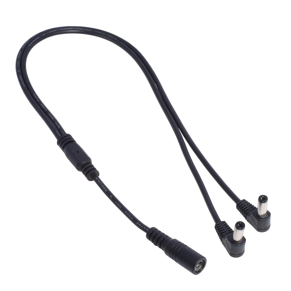 Bent 5521 One female to double male adapter cable 5.5 * 2.1 One in two monitoring power distribution wiring 50cm