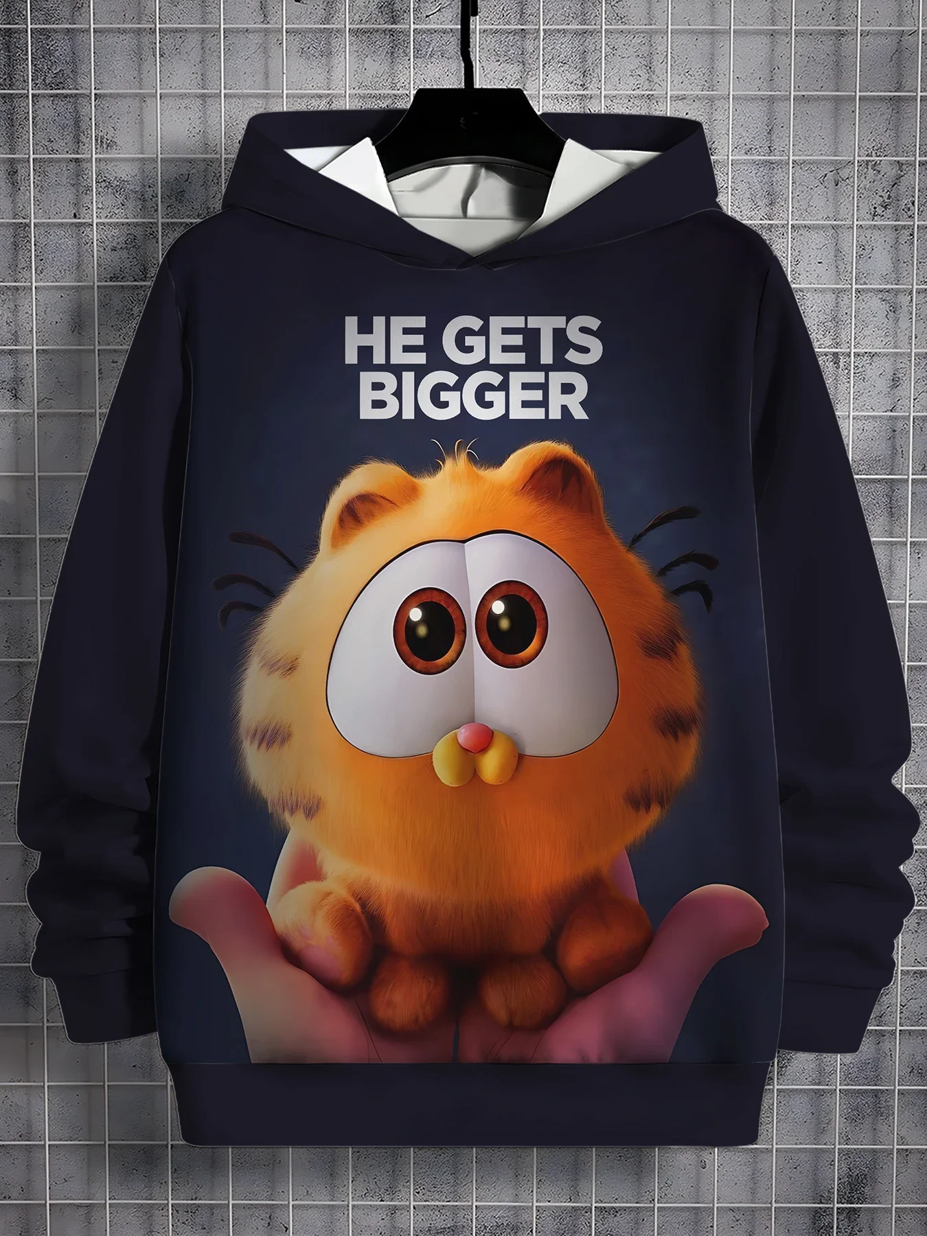 3D Print Cartoon Cat G-Garfields All Seasons Children Casual Sweatshirt Cool Pullover Tops Unisex Clothes Boy Girl Hoodies