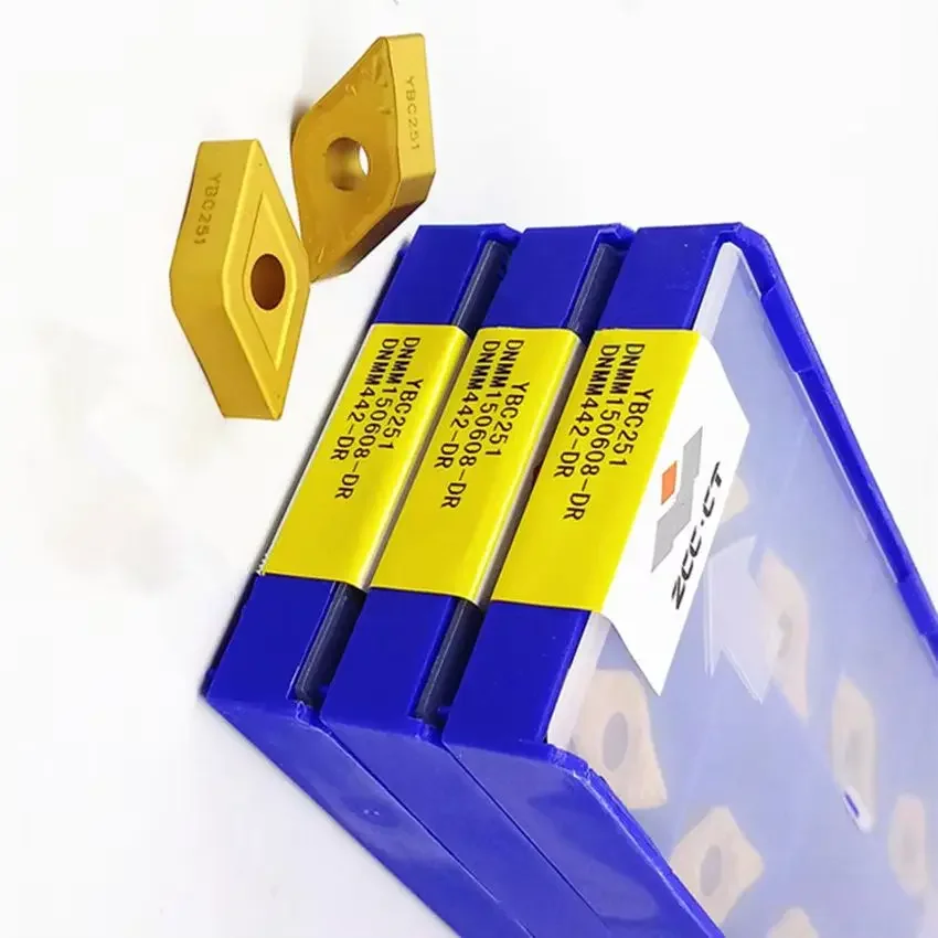 

DNMG150608-DR YBC251/DNMG150612-DR YBC251/DNMM150608-DR YBC251/DNMM150612-DR YBC251 ZCC.CT CNC carbide inserts turning tools