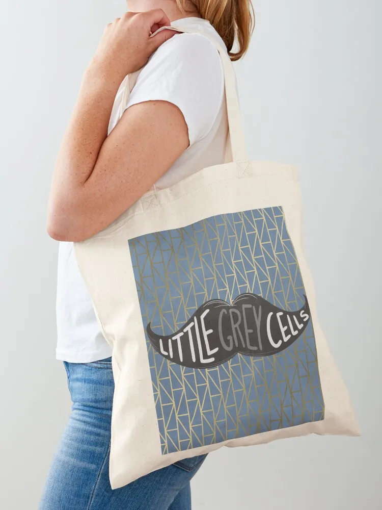 

Poirot Mustache Tote Bag large tote bag tote bags aesthetic Eco bag hand bags