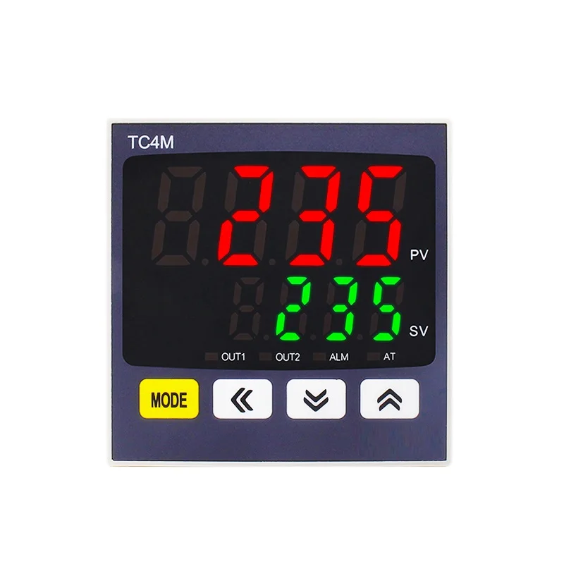 TC4M 72 * 72 SSR Dual Output Multi-input Digital Intelligent PID Temperature Controller for Food Container Sealing Machine