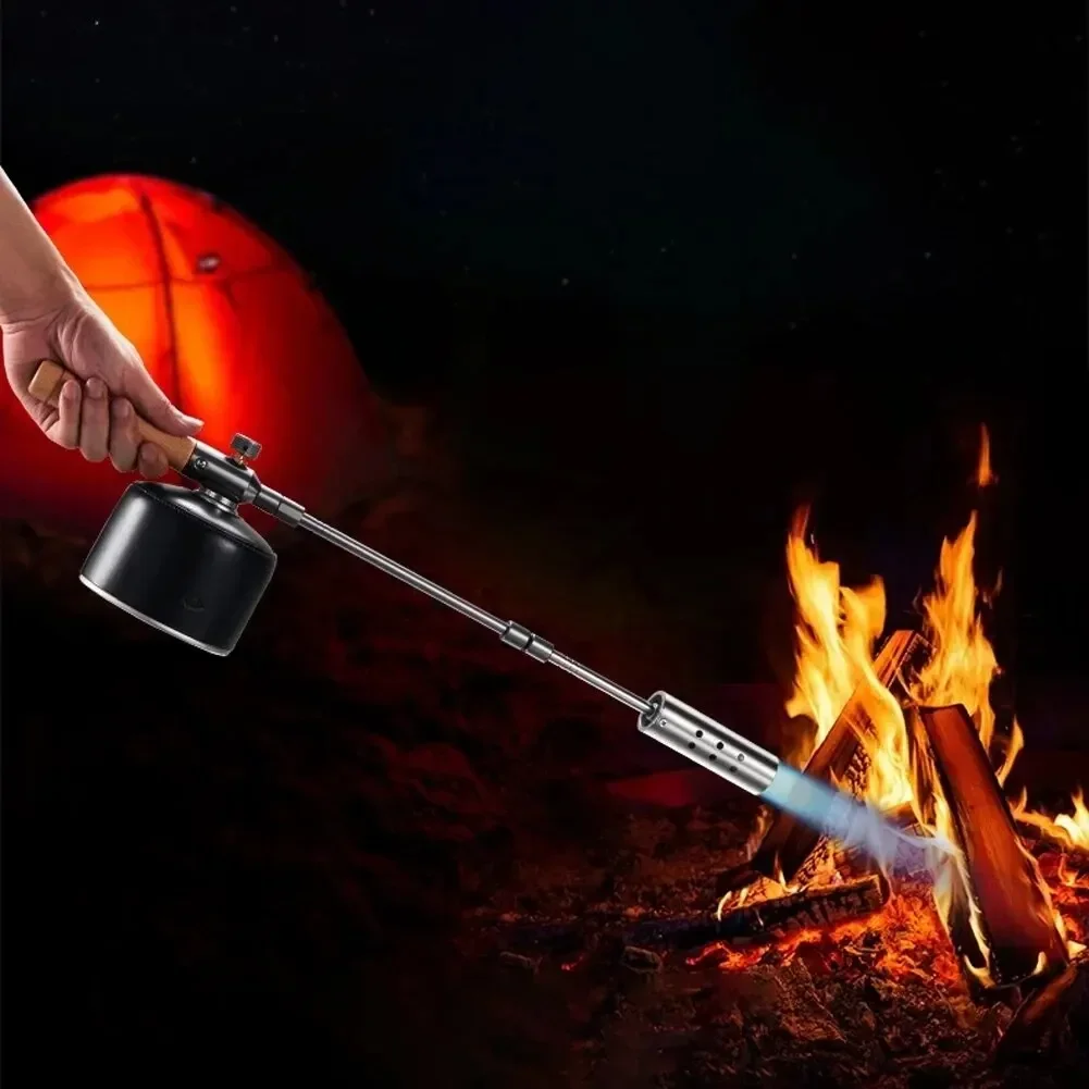 

Outdoor Extendable Gases Torch Weeding Fires Machine Grass Camping BBQ Blowtorch Multipurpose Camp Flamethrowers