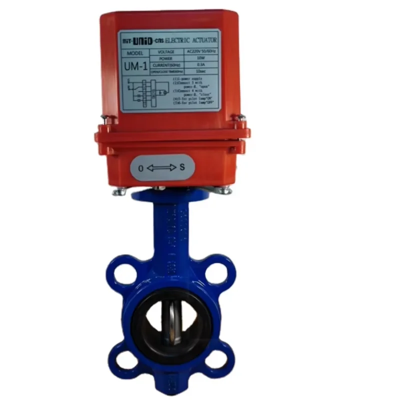 

DN50 2in Cast Iron Electric Actuator Butterfly Valve