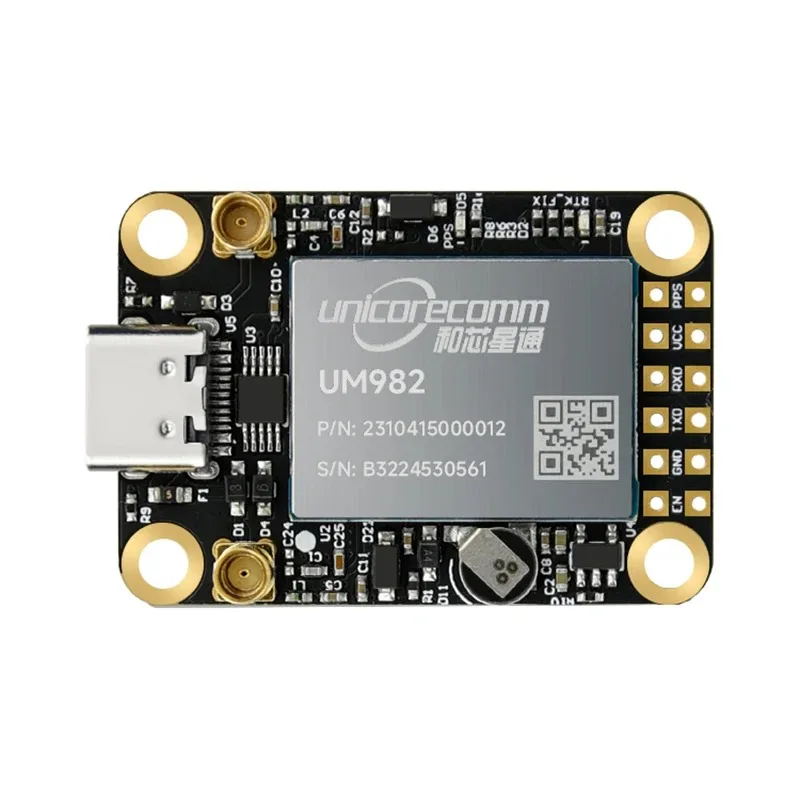 RTK GNSS Module Built-in UM982 UM980 UM960 ZED-F9P Differential Relative Positioning UGV UAV Centimeter Base Station Orientation