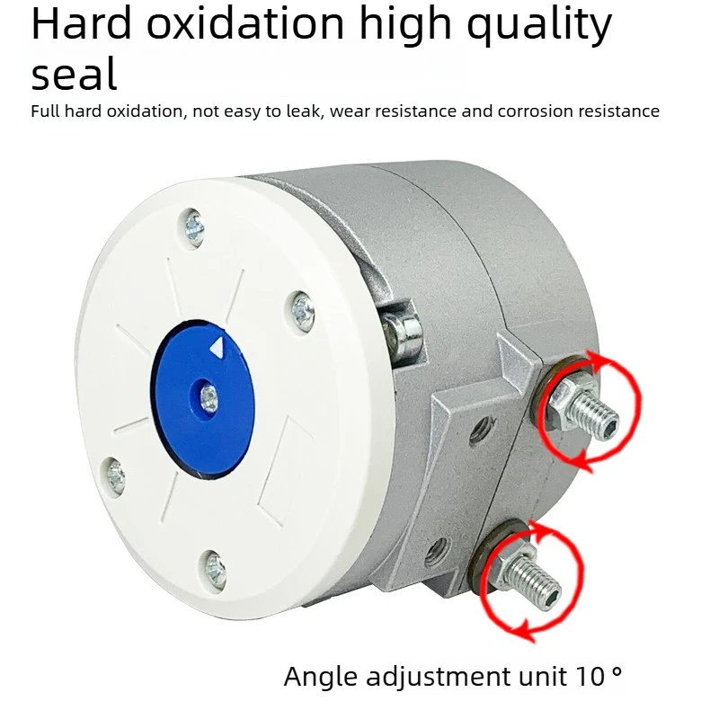 CDRBS10/15/20/30/40 90/180° Vane Rotary Cylinder Pneumatic Motor for Heavy-Duty Industrial Automation Swing Drive