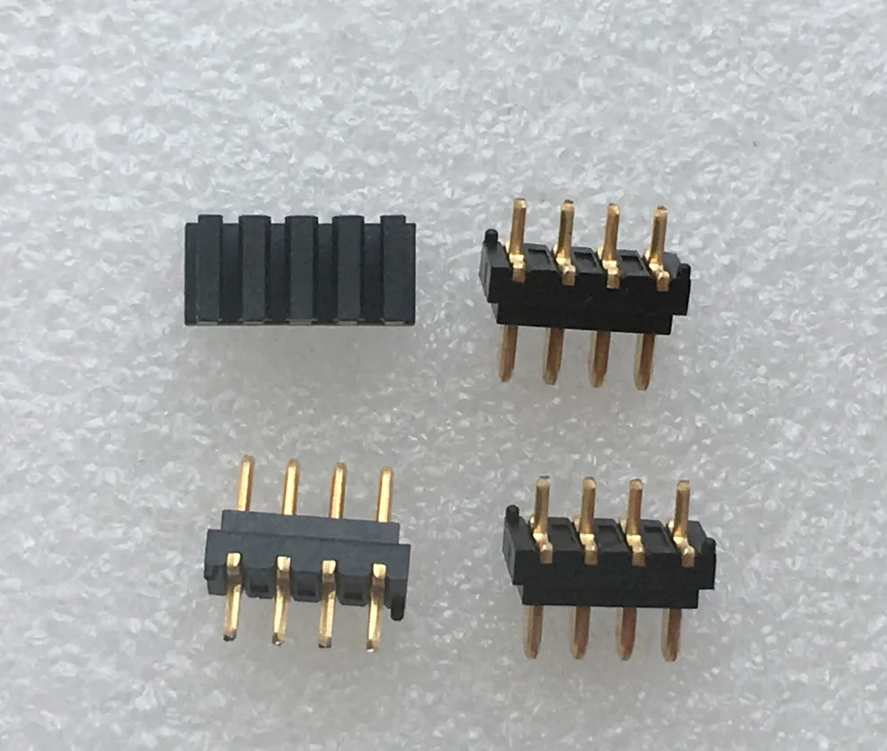 Fro battery connector, pitch 2.0MM notebook battery male seat drone smart door lock, connector 4P