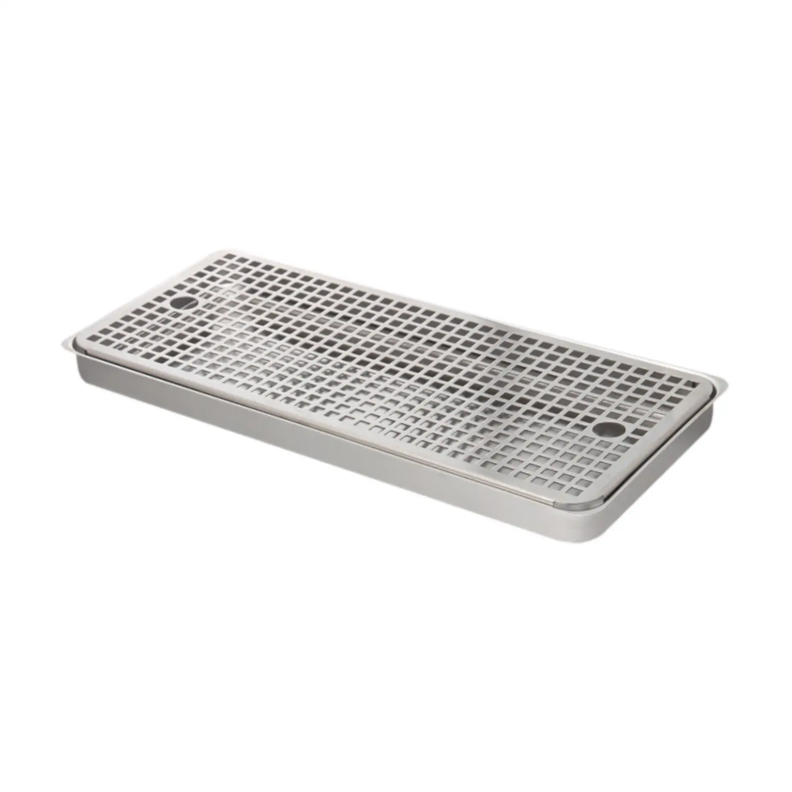 Home Rectangular Drip Tray Spacious Stainless Steel Bar Pan for Cocktail Trays and Tea