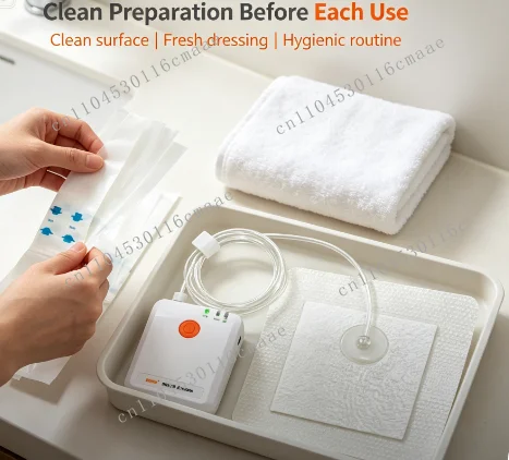 disposable Lightweight and portable pump with RECO NPWT system 15X20 20X20 20X25CM