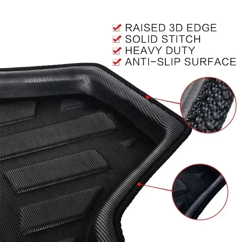 Car Rear Trunk Mat for Nissan Altima 2004 2005 2006 2007 Luggage Liner Tray Waterproof Anti-Fouling Floor Pad Auto Accessories