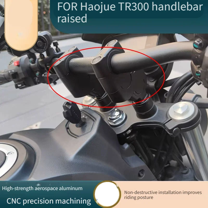 For Haojue TR300 XCR300 Handlebar Riser Pullback Elevador Manillar Moto Accesorios Moto