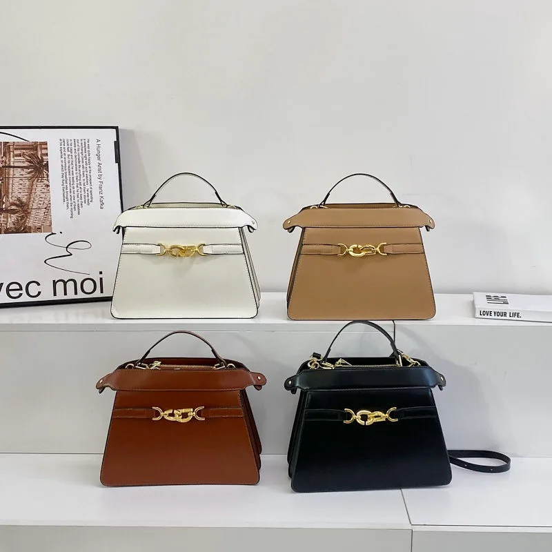 Сумка для девочек 2025, новая модная большая сумка, простая сумка Kelly, женская сумка через плечо на одно плечо для поездок на работу