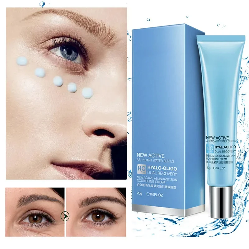 New 2025 Ice Spring Water Eye Creams Moisturizing Anti Aging Remove Dark Circle Blossoms Facial Mask Lift Firming Eye Essence