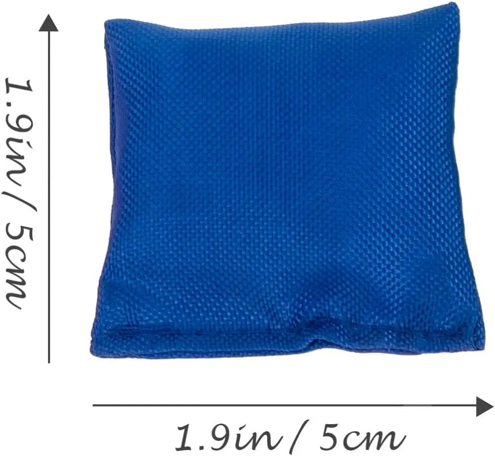 Mini sac de sable coloré pour enfants, portable, grill, jouet de lancer, jouet coule pour enfants, jeu amusant, sports de plein air, jeu de famille, 10 pièces