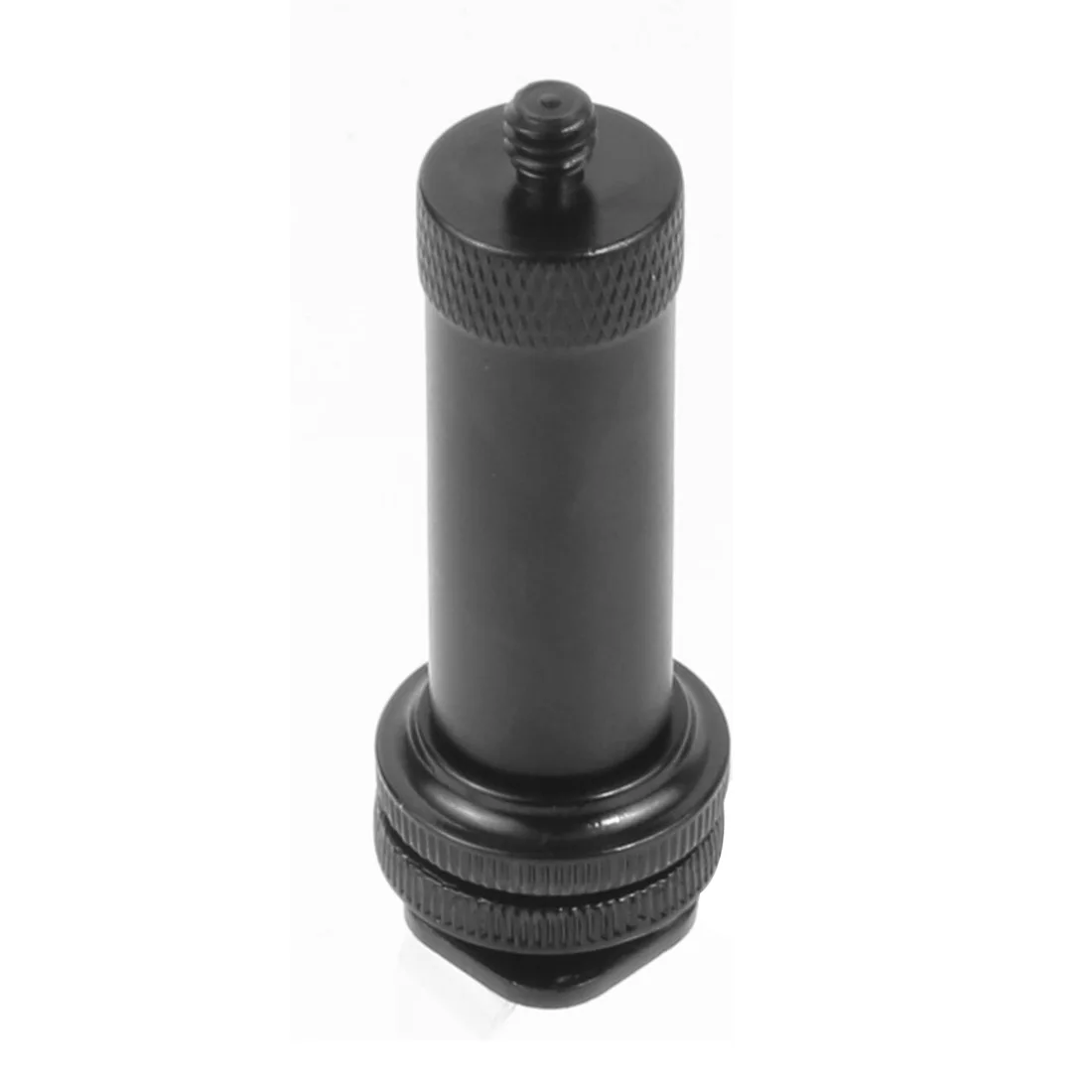 Aluminium-Verlängerungsstange mit Dual-Muttern und 1/4-Zoll-Halterung für Kamera, Live-Streaming, Studiofotografie, LED-Ringlicht-Halterung – Detail 1