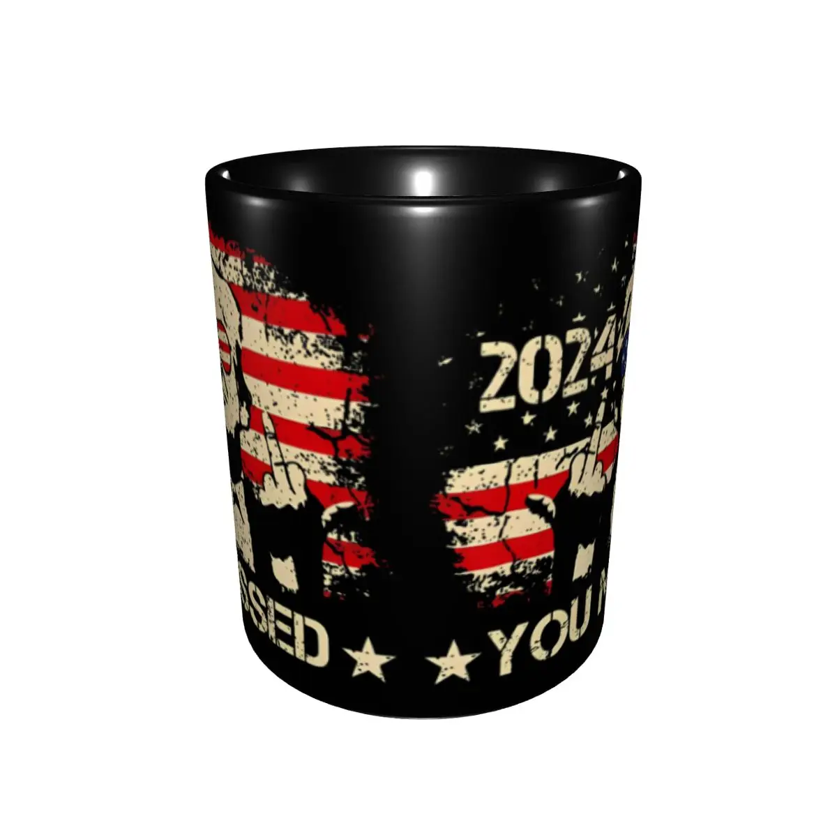 Shooting At Trump Rally You Missed Mug Fun 2024 President Coffee Cup Gift For Woman Man