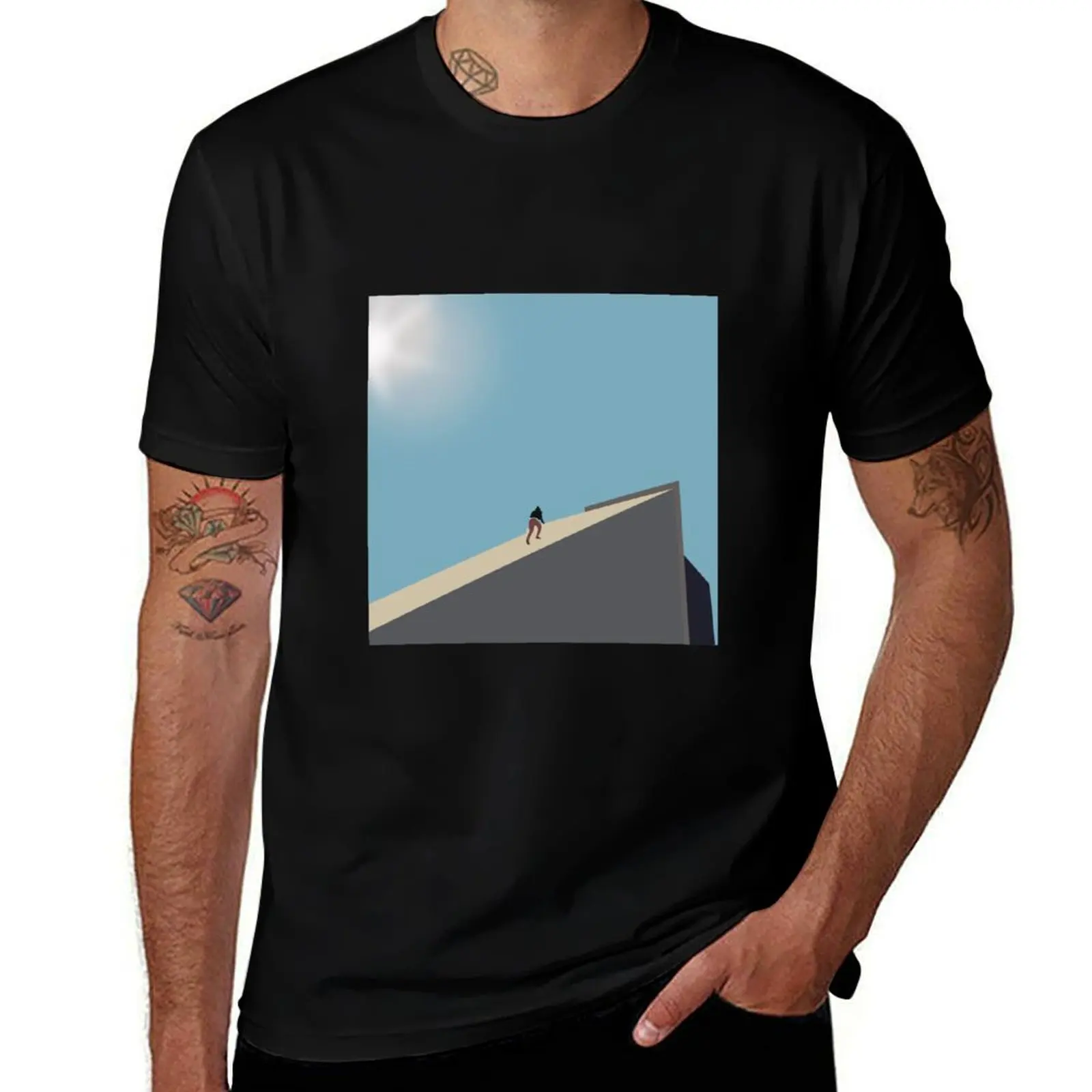 Daniel Caesar - Freudian T-Shirt Big and Tall Solid Color T-Shirt