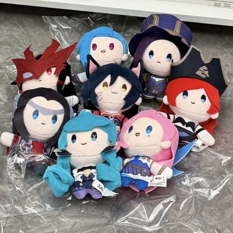 Genuine League Of Legends Magnetic Hand In Hand Plush Pendant Blind Box Miss Fortune Game Peripheral Plush Doll Gift