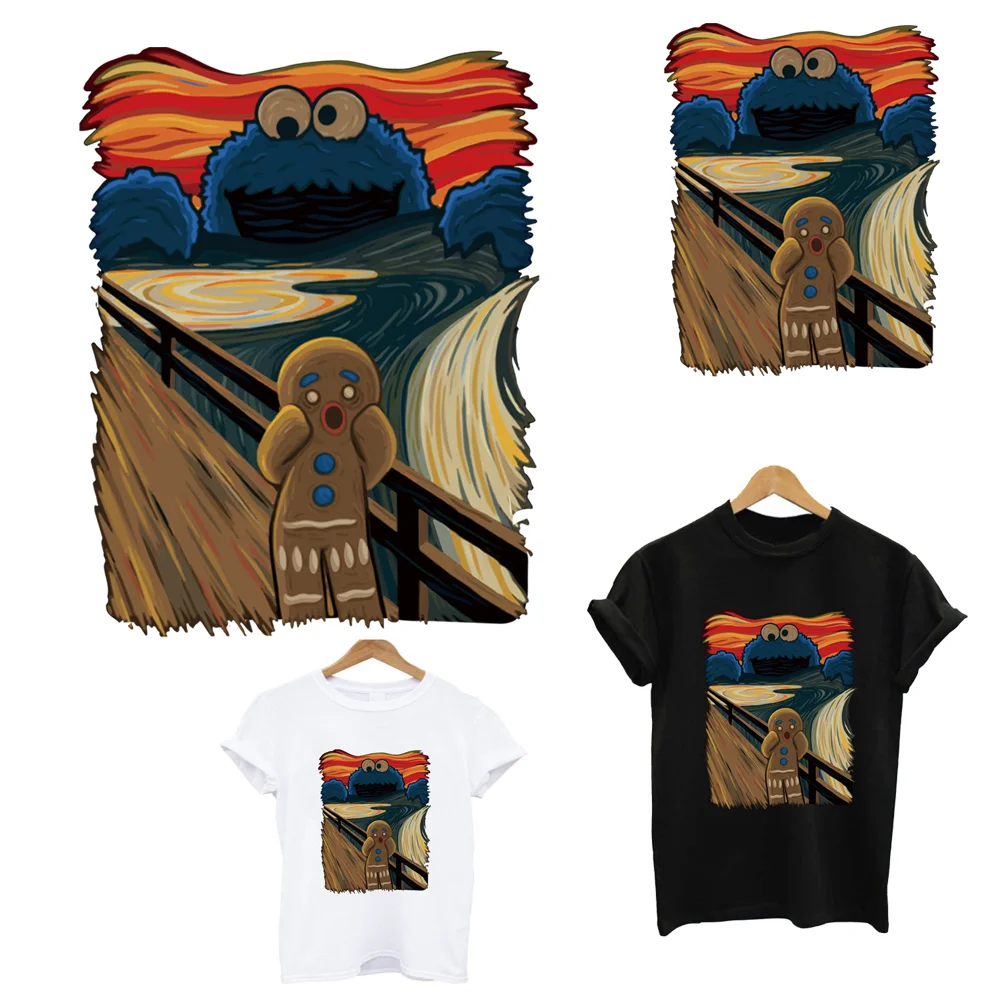 2 adet/grup Sunset Anime eriyebilir isı termal transferler termo-yapışkanlı çıkartmalar giyim ütü uygulamaları için demir On yamalar