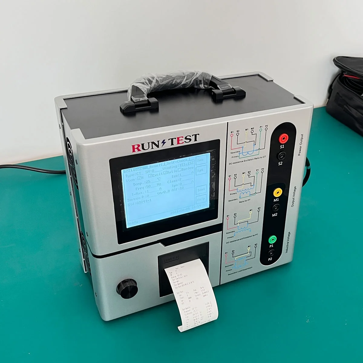 Electronic Power Frequency Current Transformer Polarity Tester CT/PT Analyzer with 0.1% Accuracy AC220V Input