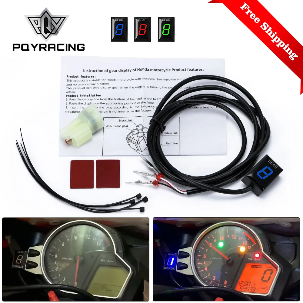 

Для HONDA CBR600F CBR1000R CBR300R CB500F CB600F CBR500R CBR600RR CB300F CMX500 NC700S NC700X индикатор дисплея шестерни мотоцикла