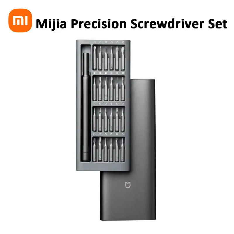 

XIAOMI Mijia Precision Screwdriver Set Cross-club Magnetic Absorption Household Multifunctional Maintenance Disassembling Tool