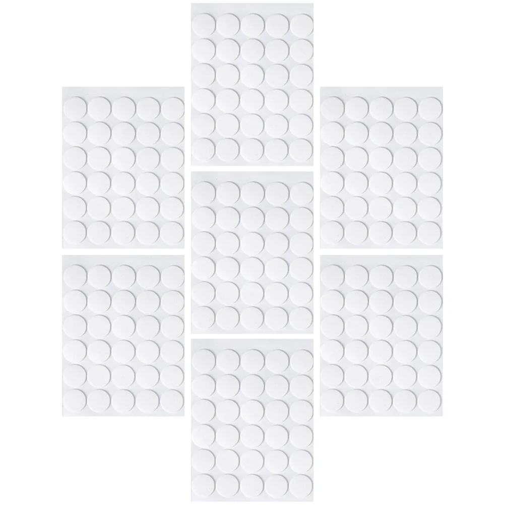 7 Sheets Double Sided Tape Adhesive Dots Photo Wall Stickers Balloon Clear Acrylic Glue Removable