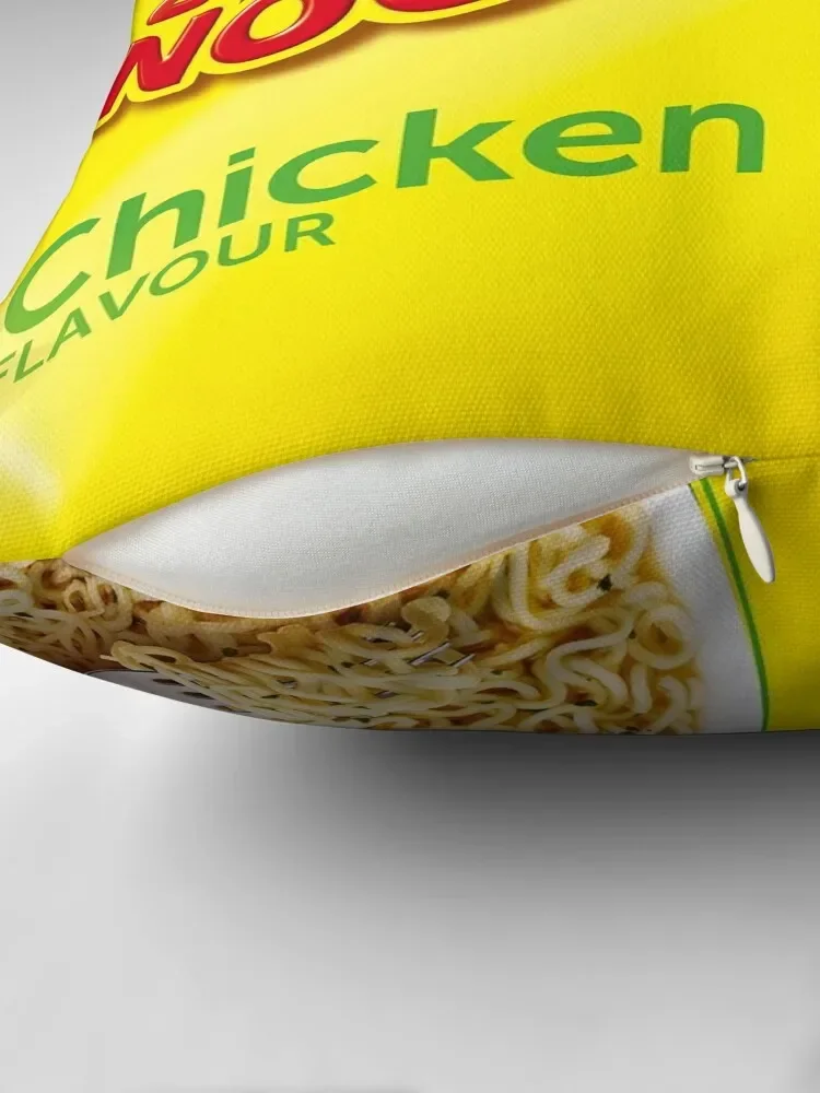 Maggi 2 Minute Noodles: Chicken Flavour Throw Pillow Luxury Pillow Cover Sofa Pillow Cover