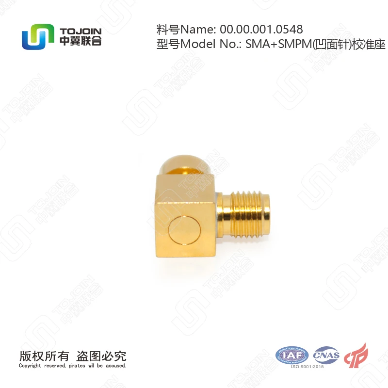 

Durable probe SMA/SMPM RF connector for RF wireless PCBA phone test Calibration tooling applicable factory price