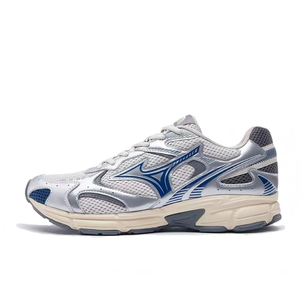 Mizuno Speed 2K Unisex Low-Top Casual Training Runners  Fantasy Silver, Breathable Mesh, Lightweight Cushioning D1GH222913
