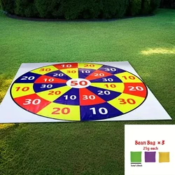 1pc 1M/1.5M Ethylene Sandbag Throwing Plate Family Games Outdoor Team Building Play Sandbag Throwing Target