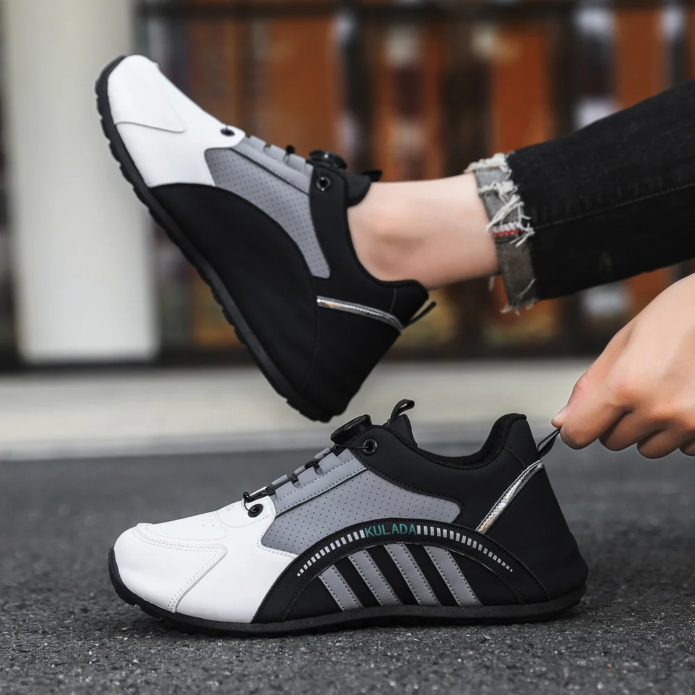 2024 Nieuwe Draaiknop High-End Hardloopschoenen Voor Heren Veelzijdige Sport Ademende Papa Shoes Mode Trendy Casual Schoenen