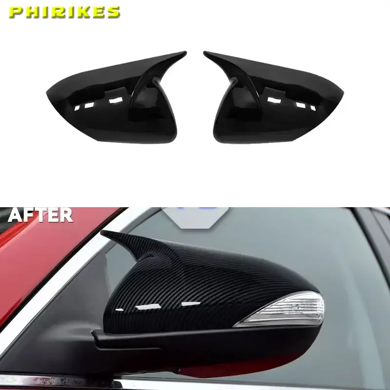 

Car Rearview Mirror Cover Shell For Mazda 3 Axela BL 2009 2010 2011 2012 2013 Side Mirror Cap Housing With lamp Type Painted