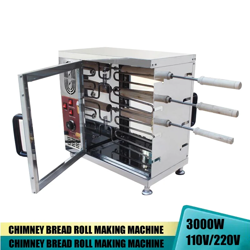 

Donut Machine Hungarian Chimney Roll Prague Donut Machine Desktop Cone Crust Baking Equipment