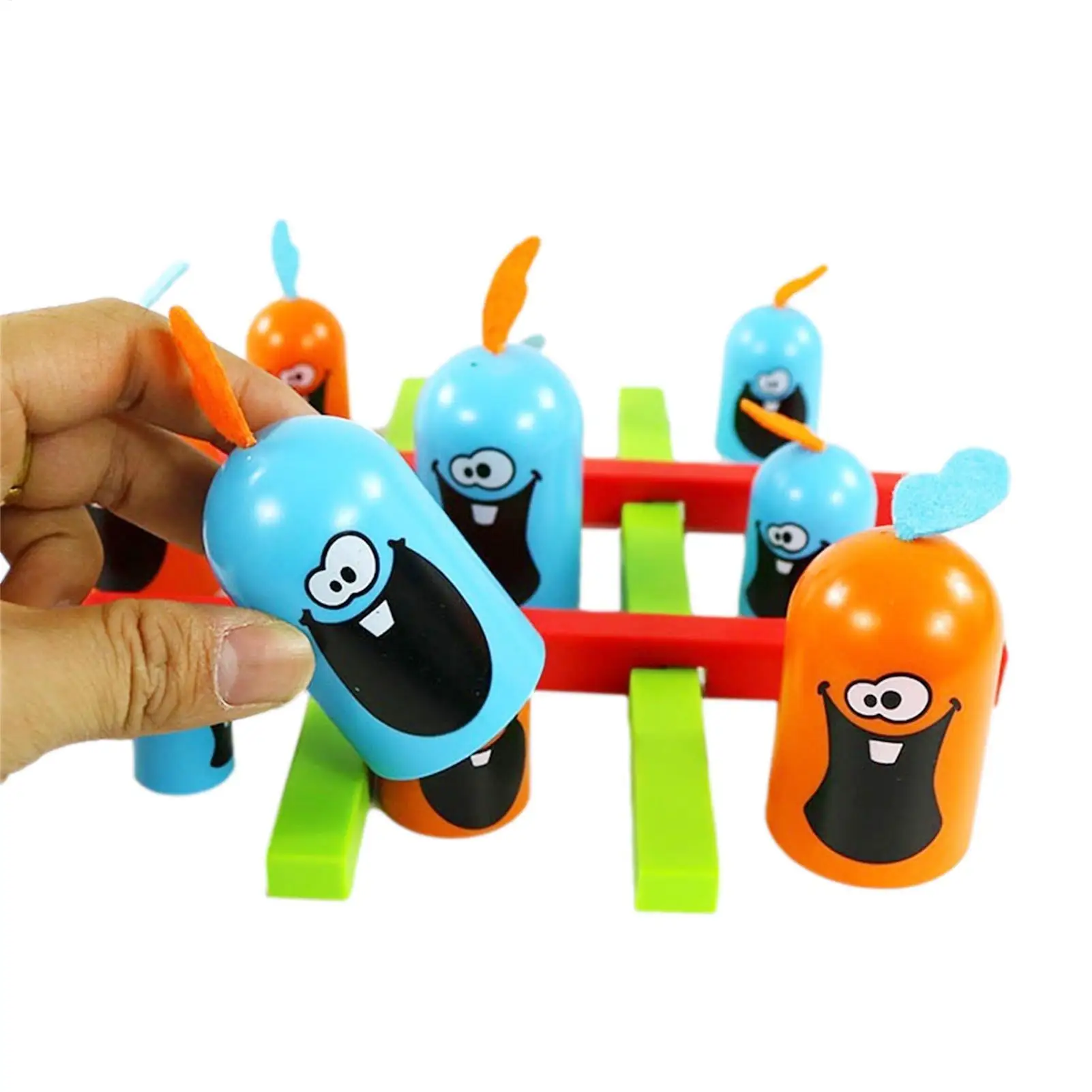 Tic-Tac-Toe Eat-and-Be-Sized Stacking Cups Dual Battle Board Game Parent-Child Interactive Logic Thinking Tabletop Toy