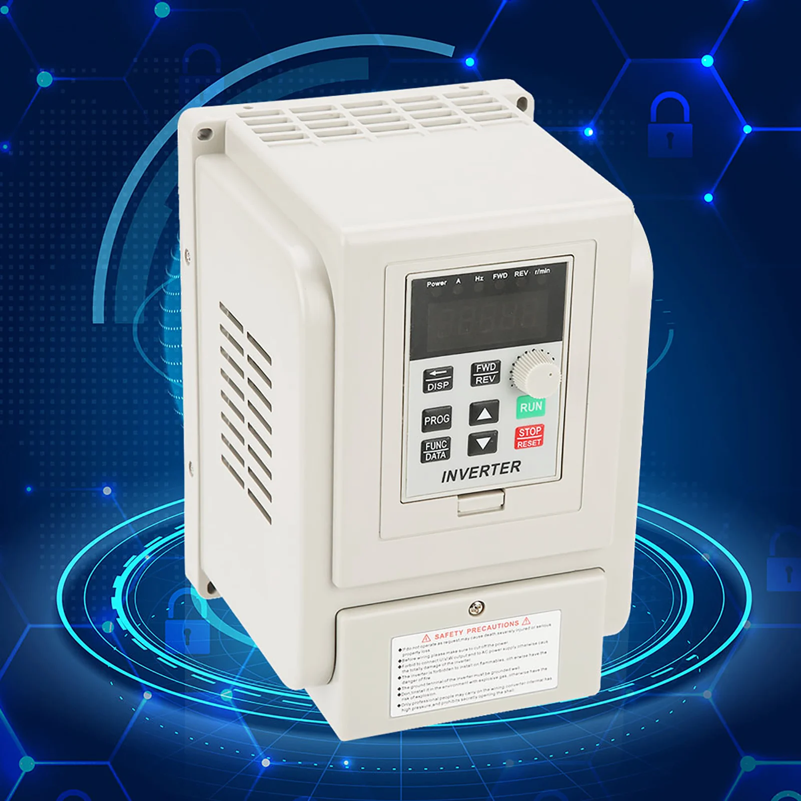 AT1-4000X 220V Single Phase Variable Frequency Drive Variable Frequency Drive Speed Controller for 3 Phase 4kW AC Motor