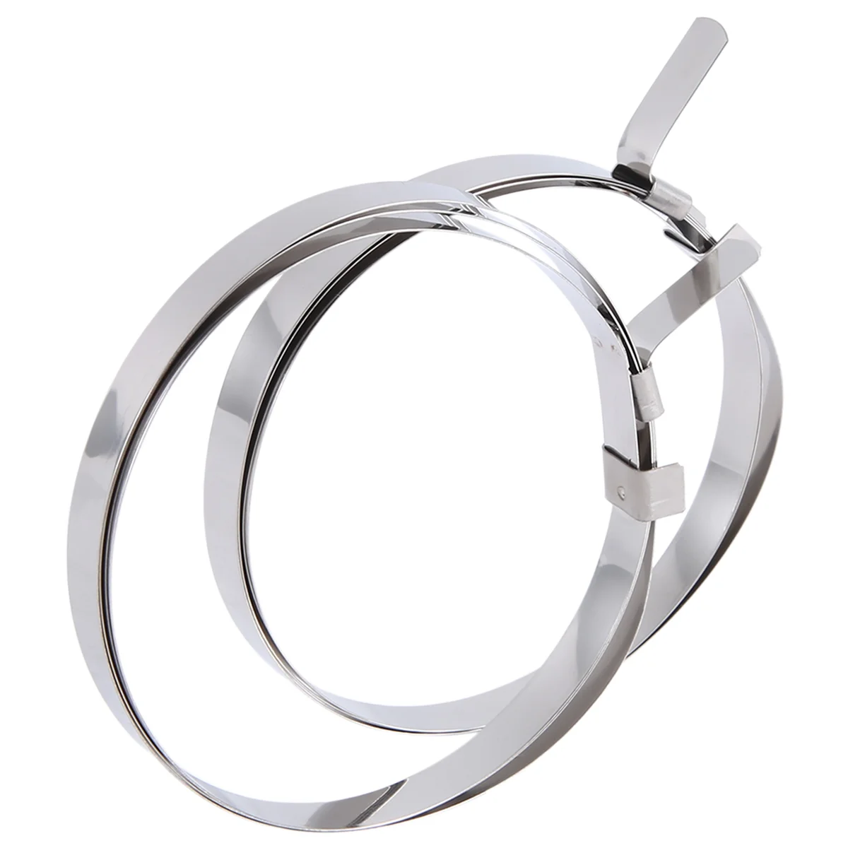 Vehicle Car Constant Velocity CV Joint Boot Clamp Clip Fastener 2 Pcs F