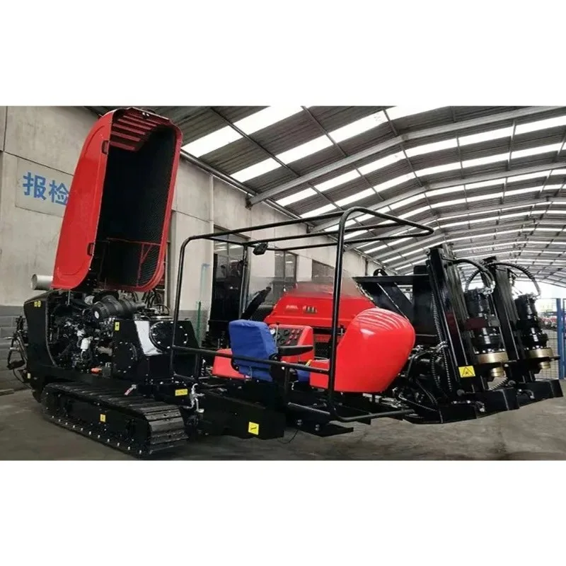 18T Horizontal Directional Drilling Machine Crawler Horizontal Directional Drilling Rig Car Construction Machinery