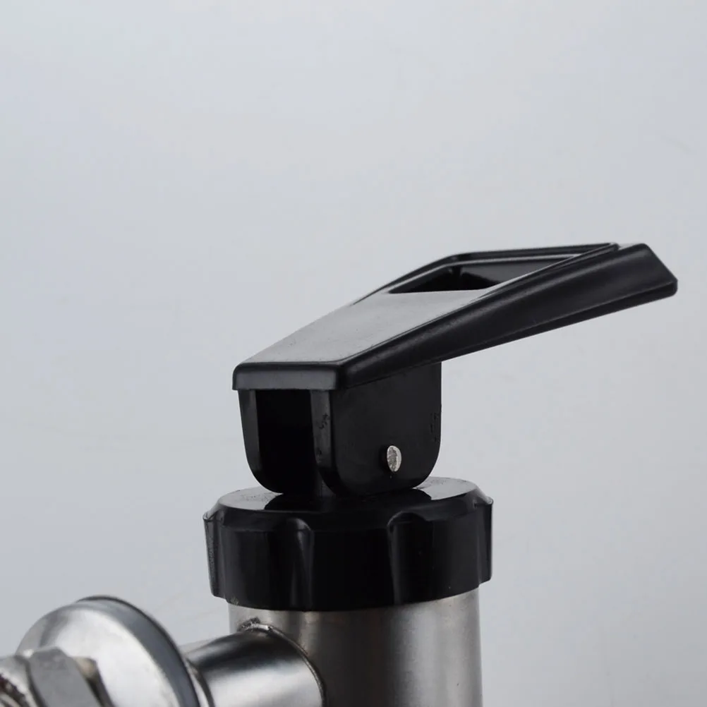

Stainless Steel Tap 16 Mm Black Beer Faucet Beverage Container Lightweight Practical Multi Function
