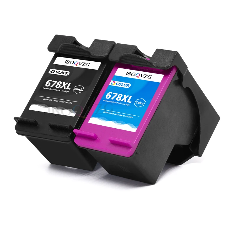 IBOQVZG Premium quality ink cartridge 678xl compatible for Deskjet Ink Advantage 2515 1018 1518 2548 2648 3515 3548 4518 4648